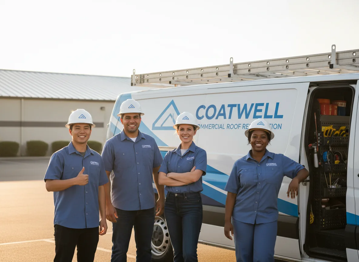 Commercial roof coating company in Crawford, CO